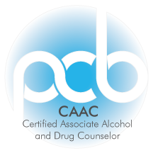 Certified associate alcohol and drug counselor badge
